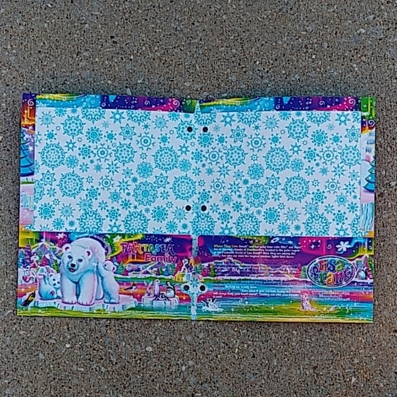 Lisa Frank Fantasea Family Folder - Picture 3 of 3